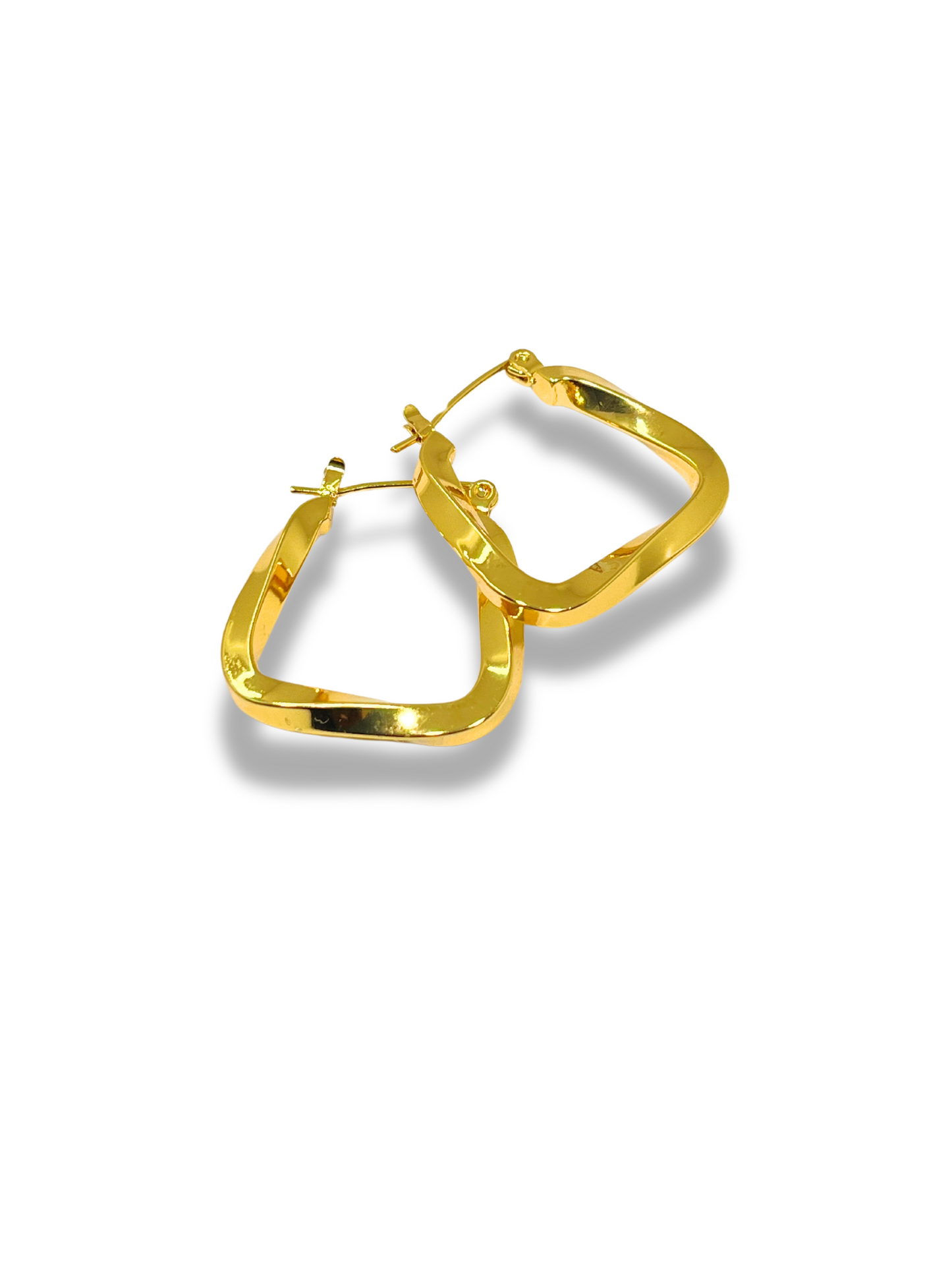 Trinity Twist Hoops