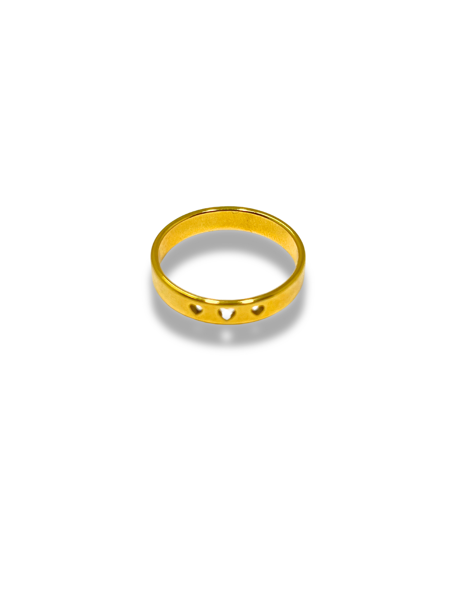 Triple Heart Ring