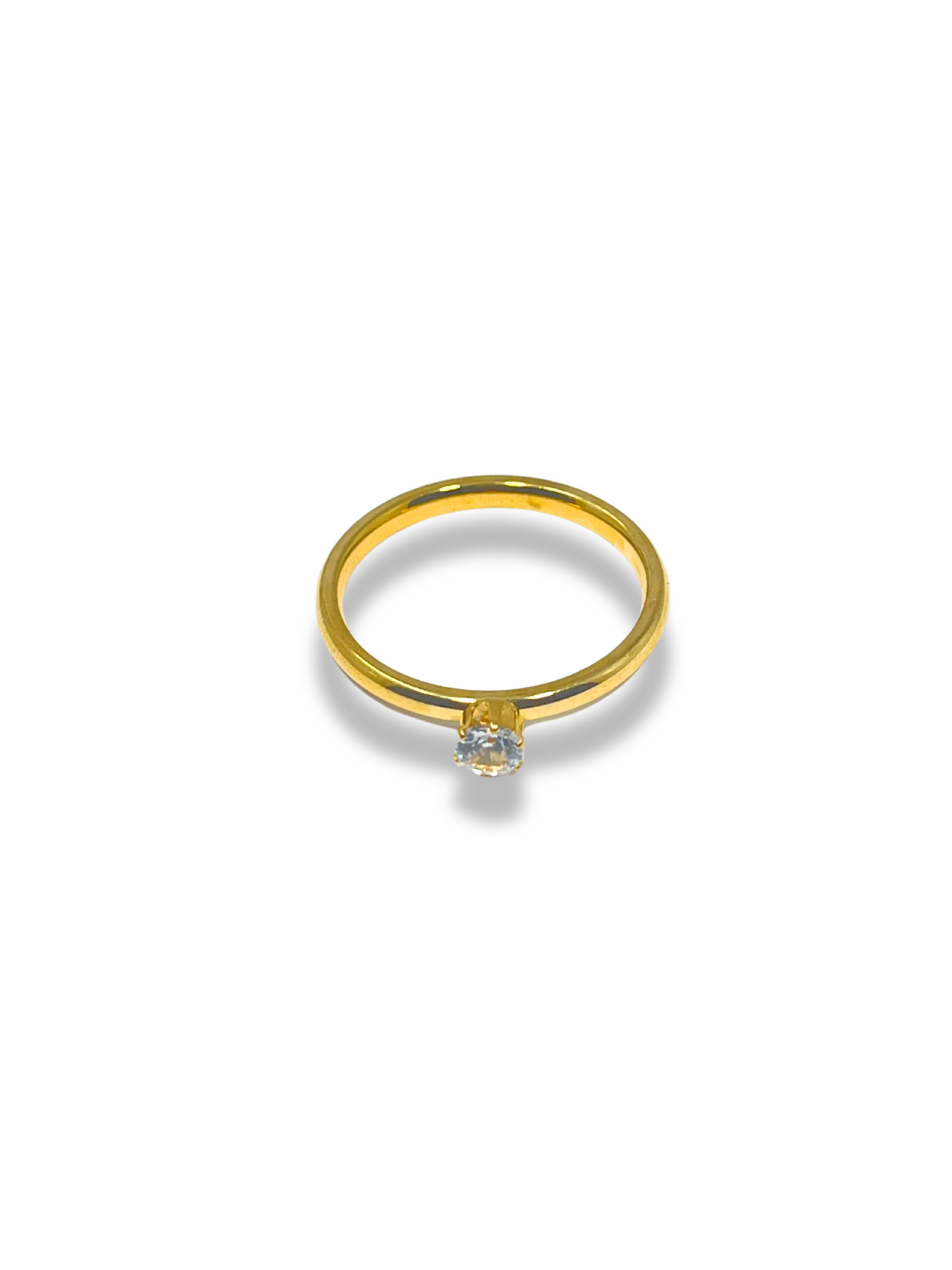 Single Stone Ring