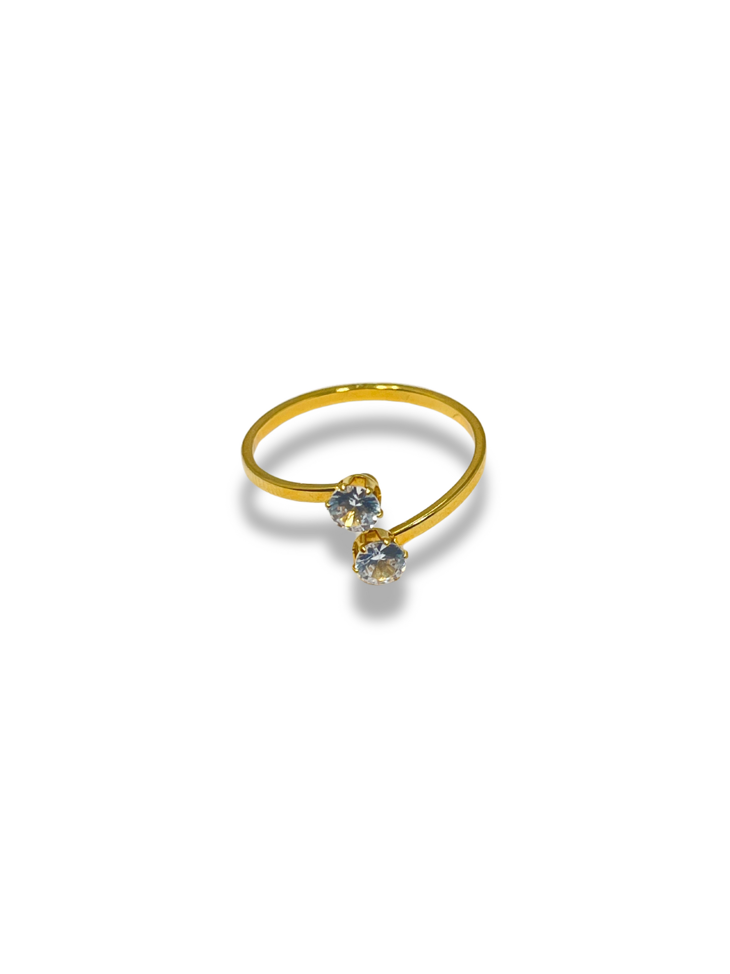 Double Stone Ring